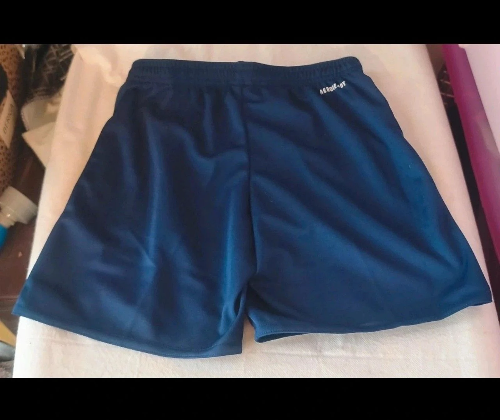 Pantalón corto Adidas Parma 16 Niño Azul Marino (9-10 años / 140 cm) - Nuevo con etiquetas – photo 5